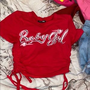 Fashion nova babygurl crop top !